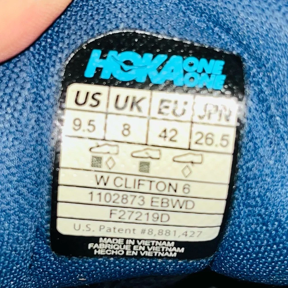 Hoka One One Clifton 6 Sneakers sz 9.5